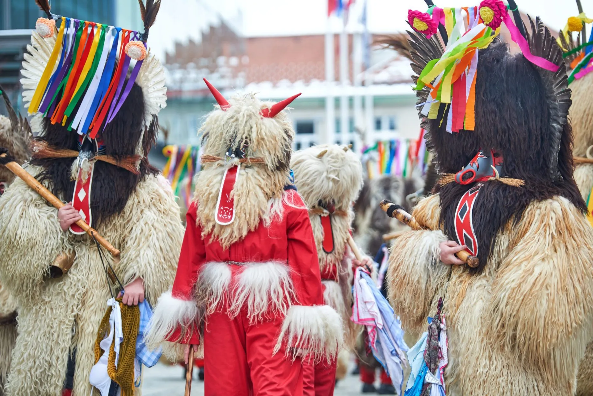 Traditional carnival mask - Kurent